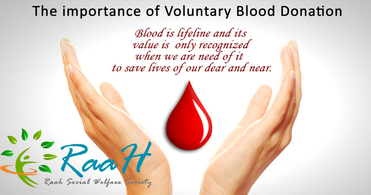 Voluntary blood donation in India